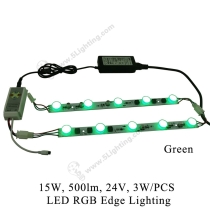 LED RGB Edge Lighting 15W 24V-Green