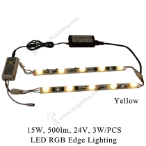 LED RGB Edge Lighting 15W 24V-Yellow