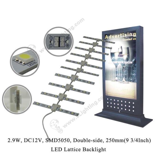LED Lattice Backlight-SMD5050-Double-side-250mm-1 LED Lattice Backlight-SMD5050-Double-side-250mm-1