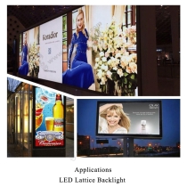 LED Lattice Backlight-SMD5050-Double-side-250mm-application