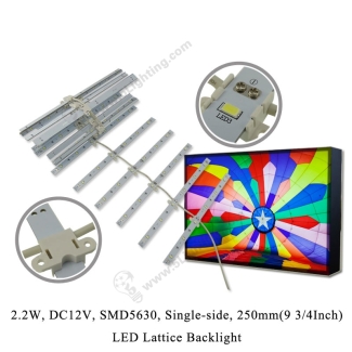 LED Lattice Backlight-SMD5630-Single-side-250mm-1