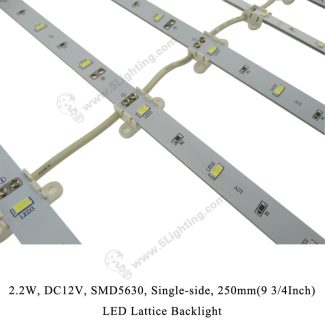 LED Lattice Backlight-SMD5630-Single-side-250mm-details-1