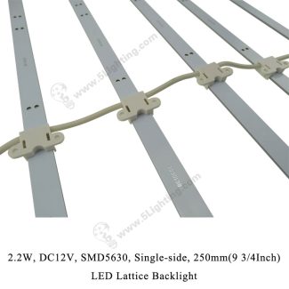 LED Lattice Backlight-SMD5630-Single-side-250mm-details-3