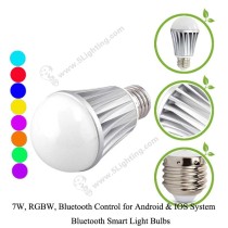 Bluetooth Smart Light Bulbs RGBW-7W-A-Details