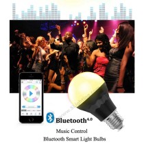 Bluetooth Smart Light Bulbs RGBW - 7W - B - Music - Control -2