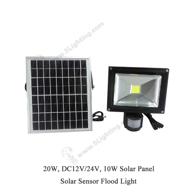 Solar Sensor Flood Lights-20W-1 Solar Sensor Flood Lights-20W-1