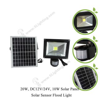 Solar Sensor Flood Lights-20W-Details