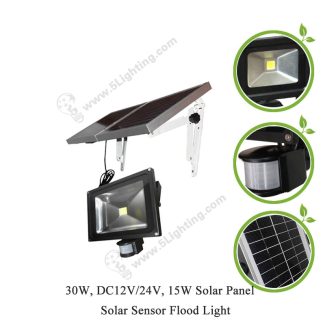 Solar Sensor Flood Lights-30W-Details
