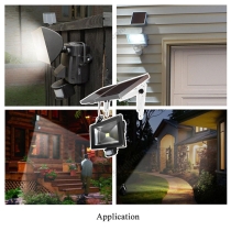 Solar Sensor Flood Lights-40W-Application