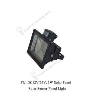 Solar Sensor Flood Lights-5W-5