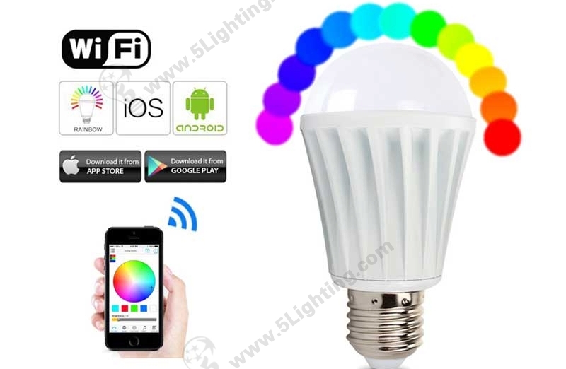 WiFi Smart Light Bulbs RGBW-7W-A-1