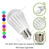 WiFi Smart Light Bulbs RGBW-7W-A-Details