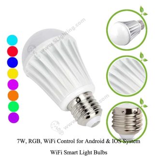 WiFi Smart Light Bulbs RGBW-7W-A-Details