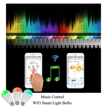 WiFi Smart Light Bulbs RGBW-7W-A-Music-Control-1