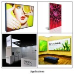 Fabric Light Boxes Single Side - Applications