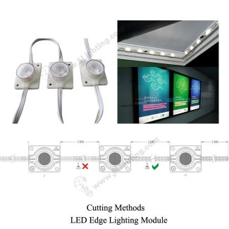 LED Edge Lighting Module SMD 3535 - 2.4W - cutting methods
