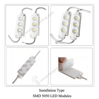 LED Modules Backlight SMD5050 3pcs - Installation Type