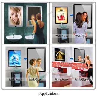 Magic Mirror Light Box Induction - Applications