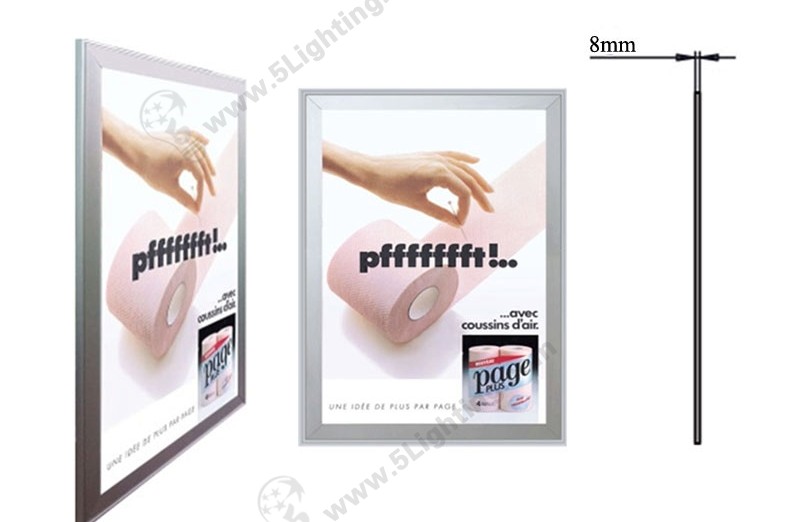 Super Slim Light Boxes Single Side 8mm - 1