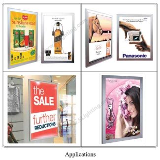Super Slim Light Boxes Single Side 8mm - Applications