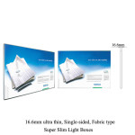 Super Slim Light Boxes Single Side Fabric Type - 1