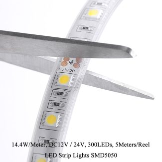 LED Strip Lights SMD 5050 300LEDs - Cutting Methods