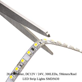 LED Strip Lights SMD 5630 300LEDs - Cutting Methods