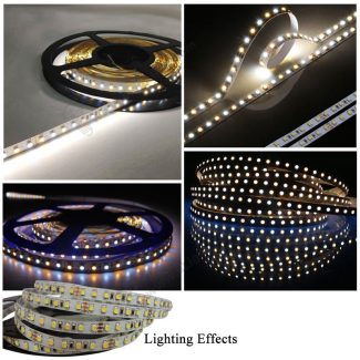 SMD 3528 CCT Adjustable Strips - Lighting Effects