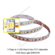 SMD 3528 Dual Color LED Strip Lights - 3