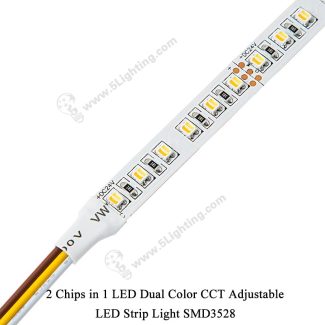 SMD 3528 Dual Color LED Strip Lights - 4
