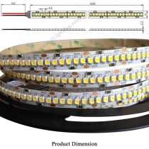 SMD 3528 High Density LED Strips 240LEDs - Product Dimension