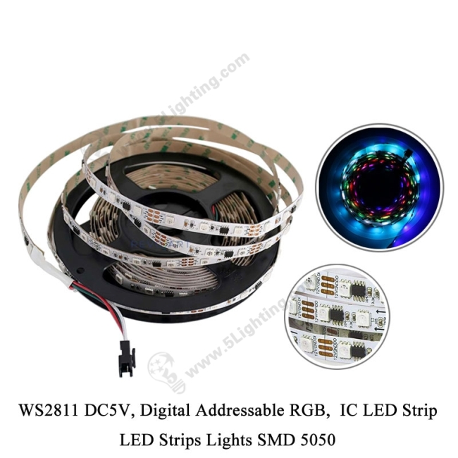 SMD 5050 IC LED Strip - 1