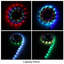 SMD 5050 IC LED Strip - Lighting Effects - 1