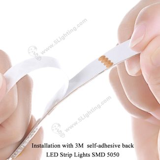 SMD 5050 Multi Color LED Strip - Installation