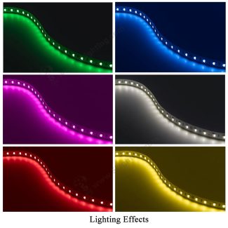 SMD 5050 RGBW LED Strip 4 in 1 - Lighting Effects - 2