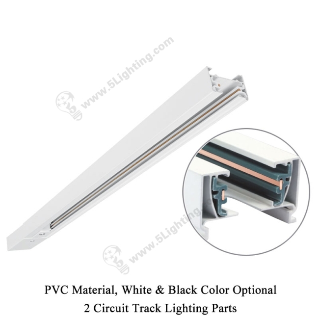 2 Circuit Track Lighting Parts - 1