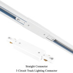 3 Circuit Track Lighting Connector - 3