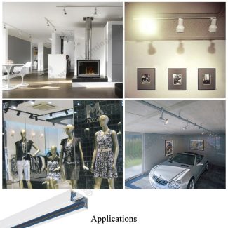 3 Circuit Track Lighting Parts - Applications