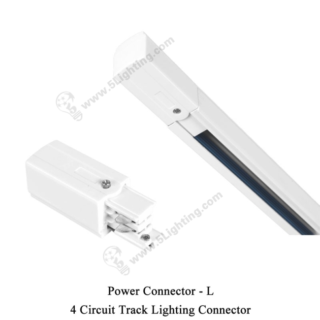 4 Circuit Track Lighting Connector - 1