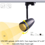 Adjustable Beam Track Light 5L-033K - 1