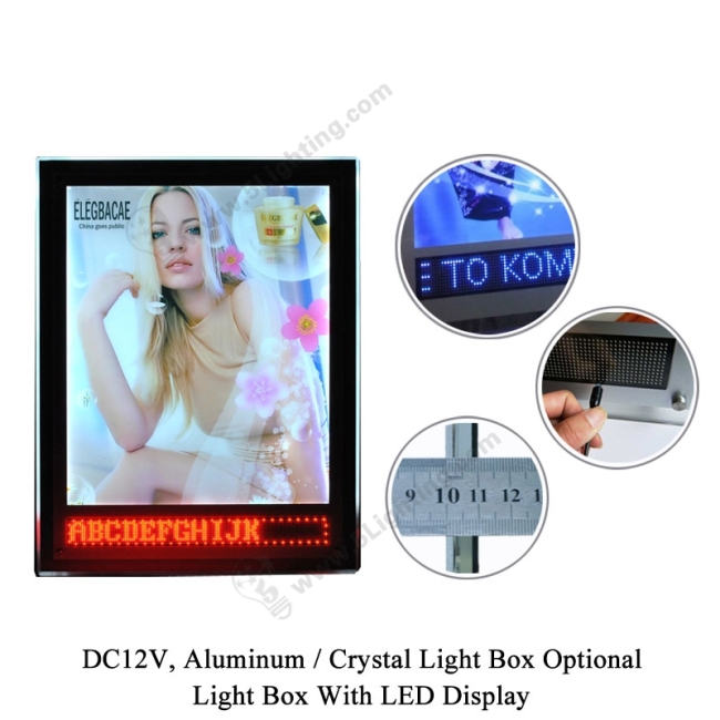 Light Box With LED Display - 1 Light Box With LED Display - 1