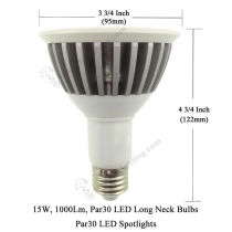 Par30 LED Long Neck 15W - 4