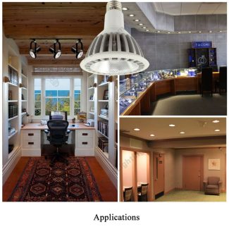 Par30 LED Long Neck 15W - Applications