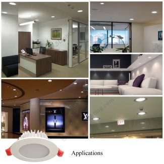 led downlight dimmable 13w - Applications