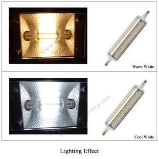 LED R7S Lights 135mm - Lighting Effect