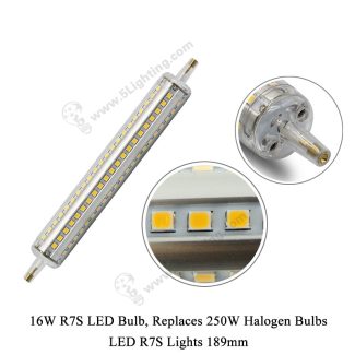 LED R7S Lights 189mm - Detail