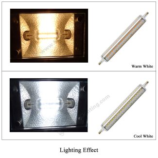 LED R7S Lights 189mm - Lighting Effect