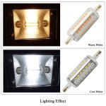 LED R7S Lights 78mm - Lighting Effect