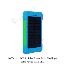 Solar Power Bank LED 5L-8000 - 3