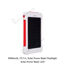 Solar Power Bank LED 5L-8000 - 4